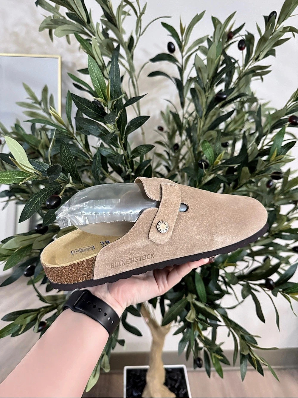 Birkenstock Boston Soft Footbed Clog Brown